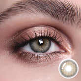 Lentes de contacto de color Citha Hazel Brown con prescripción médica